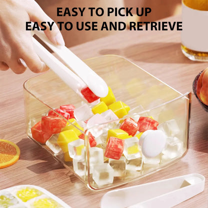 Multi-Use Ice Cube Maker – Double Layer Freezer & Bar Tool
