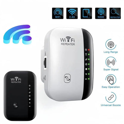 NetReach 300Mbps Wi-Fi Signal Amplifier