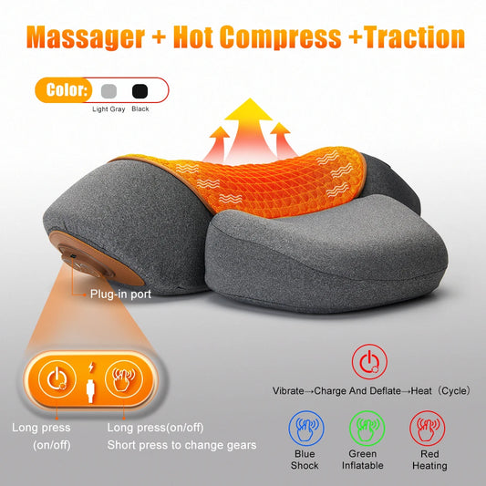 ThermaAlign 3-in-1 Neck & Spine Relief Pillow
