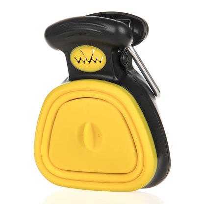 CleanTrail Foldable Pet Poop Scooper – with Bag Holder for Walks