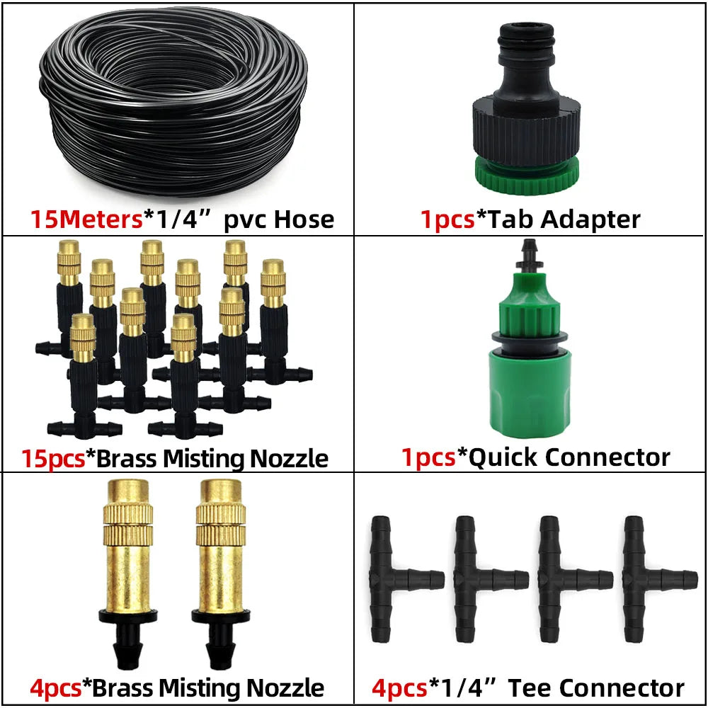 MistMate Brass Cooling Nozzles Kit