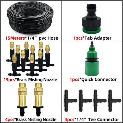 MistMate Brass Cooling Nozzles Kit