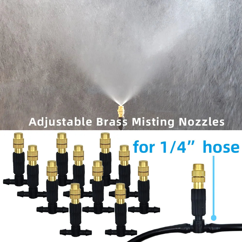 MistMate Brass Cooling Nozzles Kit