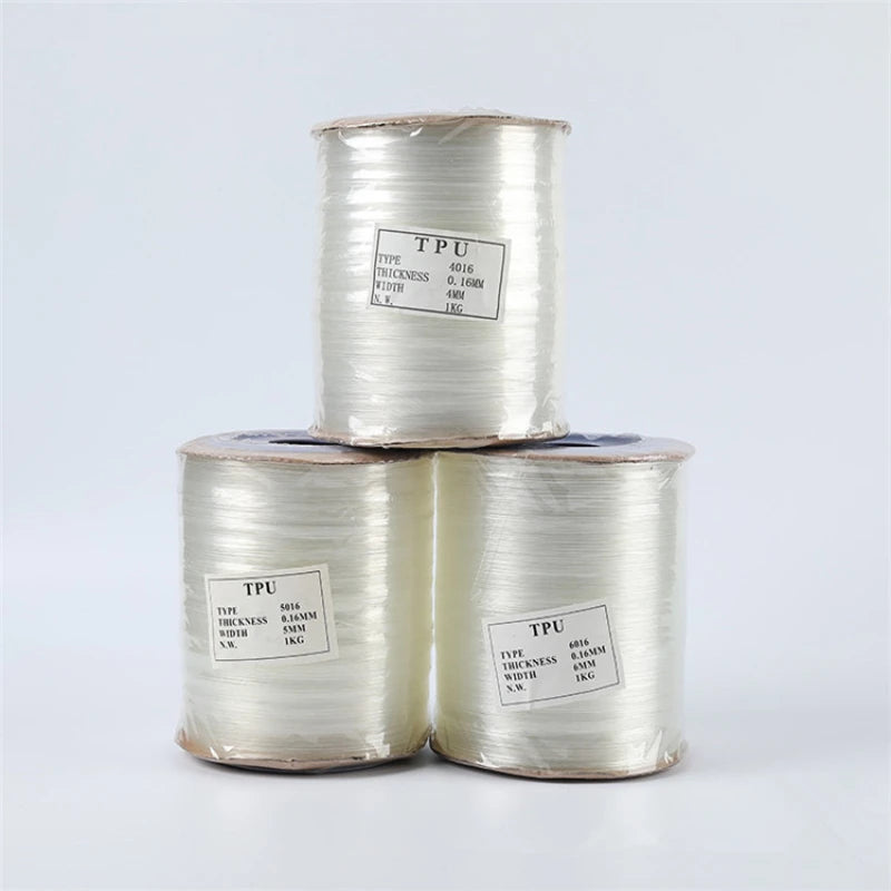 ClearStretch™ Elastic Band – Transparent Strong DIY Sewing Elastic (4–20mm)