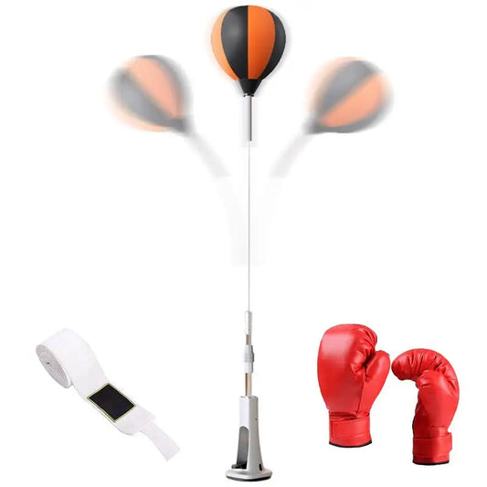 BoxFlex Reflex Punch Bag – Adjustable Boxing Trainer for Stress Relief