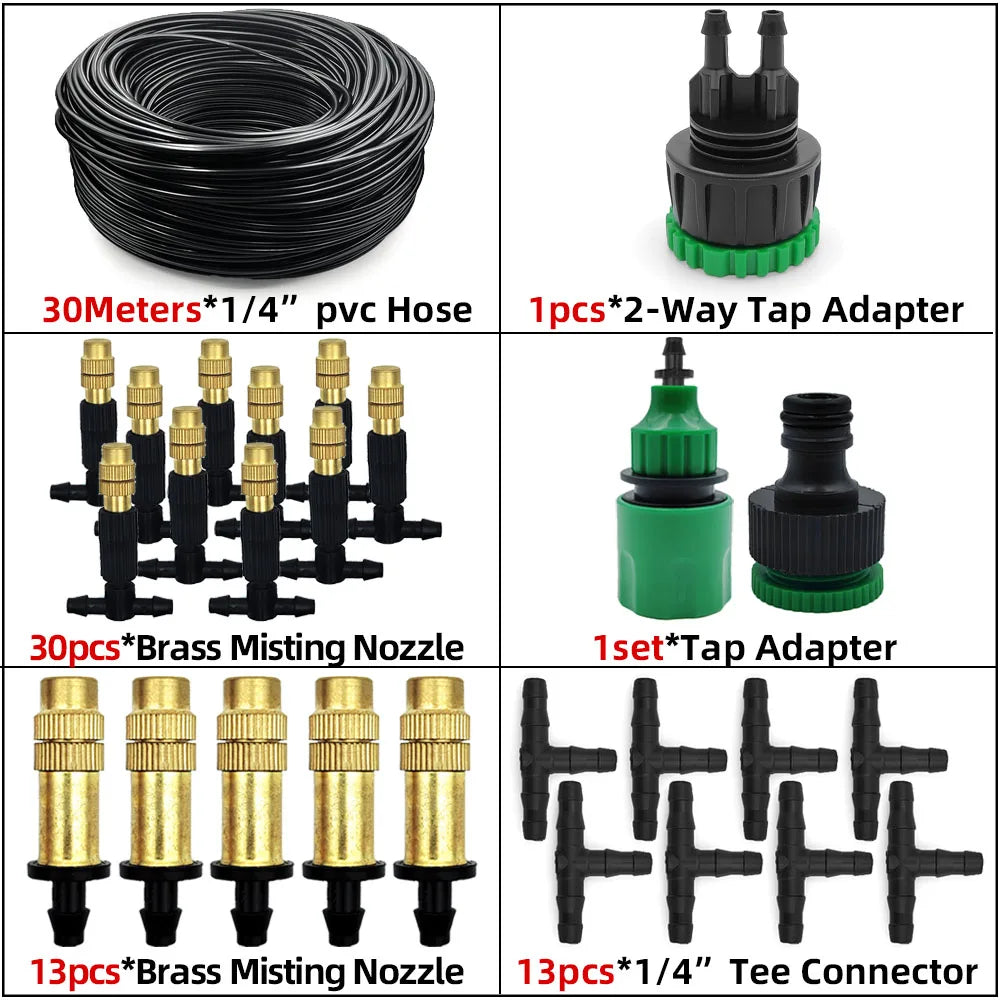 MistMate Brass Cooling Nozzles Kit