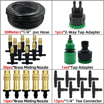 MistMate Brass Cooling Nozzles Kit