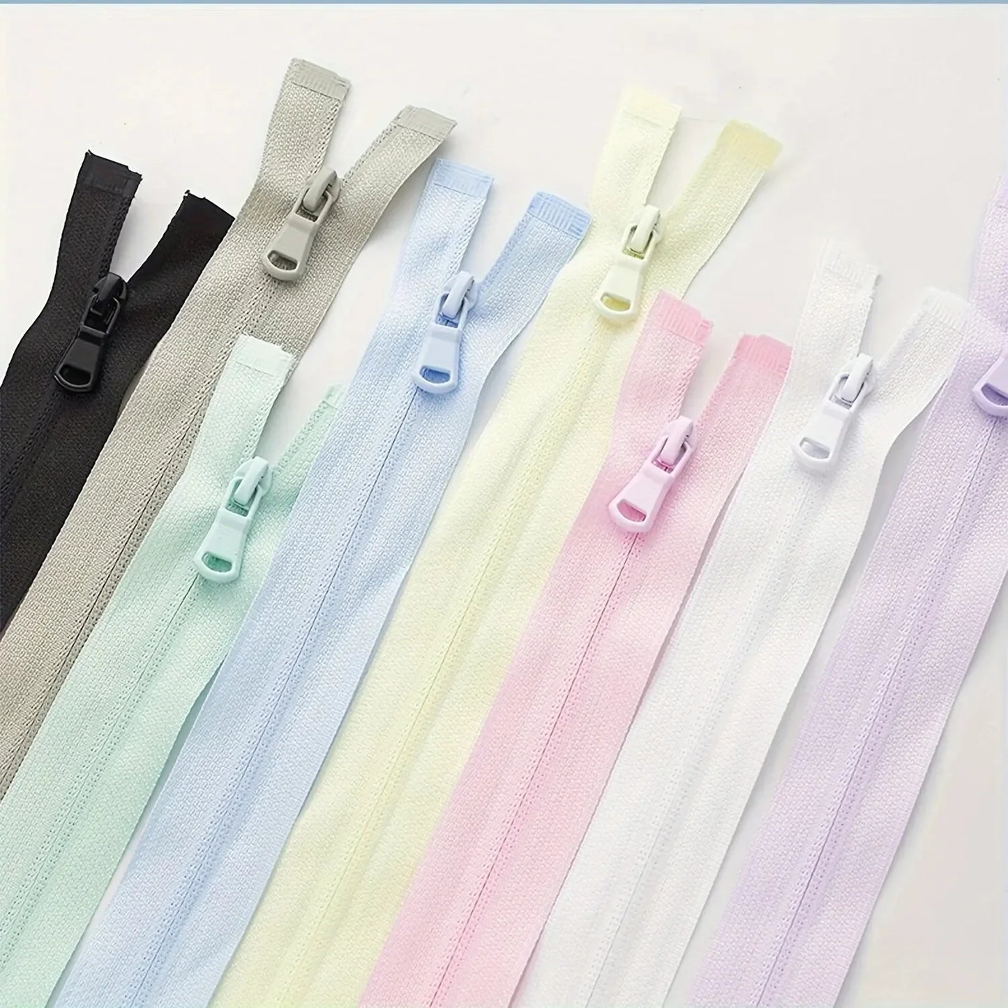 UV-Proof Nylon Coil Zippers – Outdoor Sportswear DIY Pack