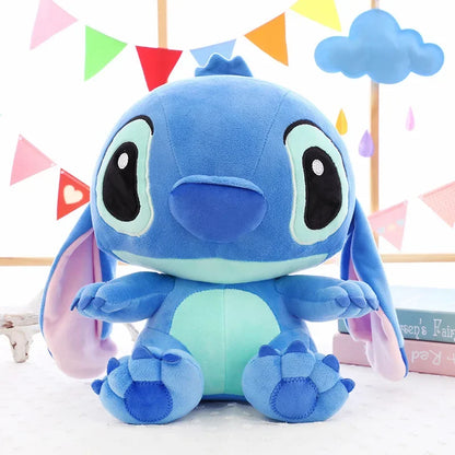 StitchSnuggle™ Giant Plush – Lilo & Stitch Couple Stuffed Toys (20–60cm)