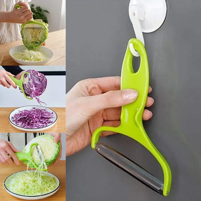 GrateEase™ Multifunction Vegetable Slicer – Fruit & Salad Prep Tool