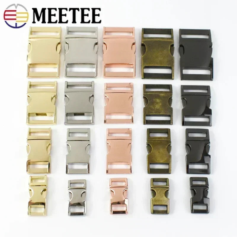 HookMate™ Adjustable Metal Buckles – Backpack DIY Accessories (10–38mm)