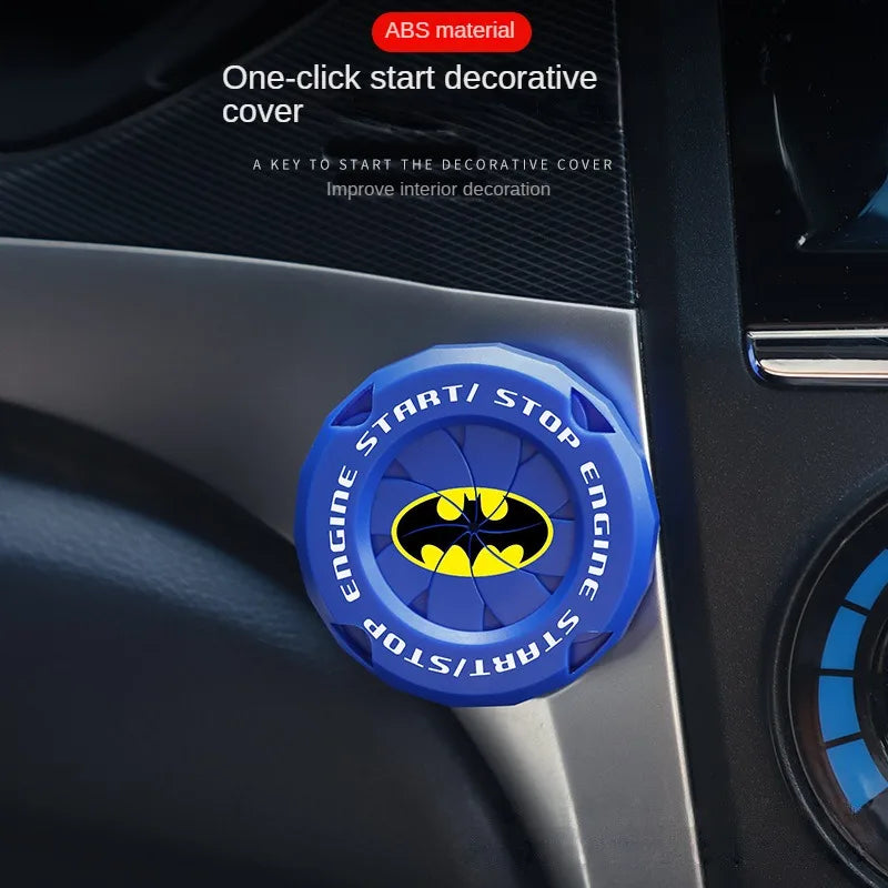 Gotham Gear Engine Button Guard – Batman Car Accessory Sticker