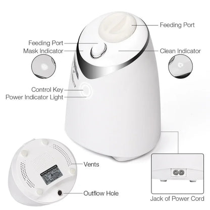 GlowMaker DIY Face Mask Machine – Natural Collagen Beauty Spa at Home