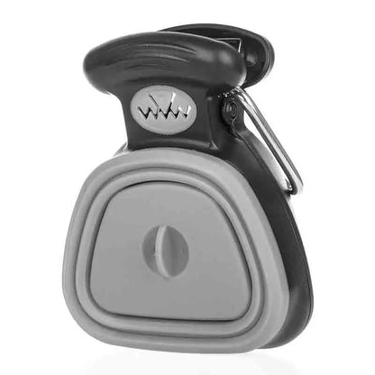 CleanTrail Foldable Pet Poop Scooper – with Bag Holder for Walks