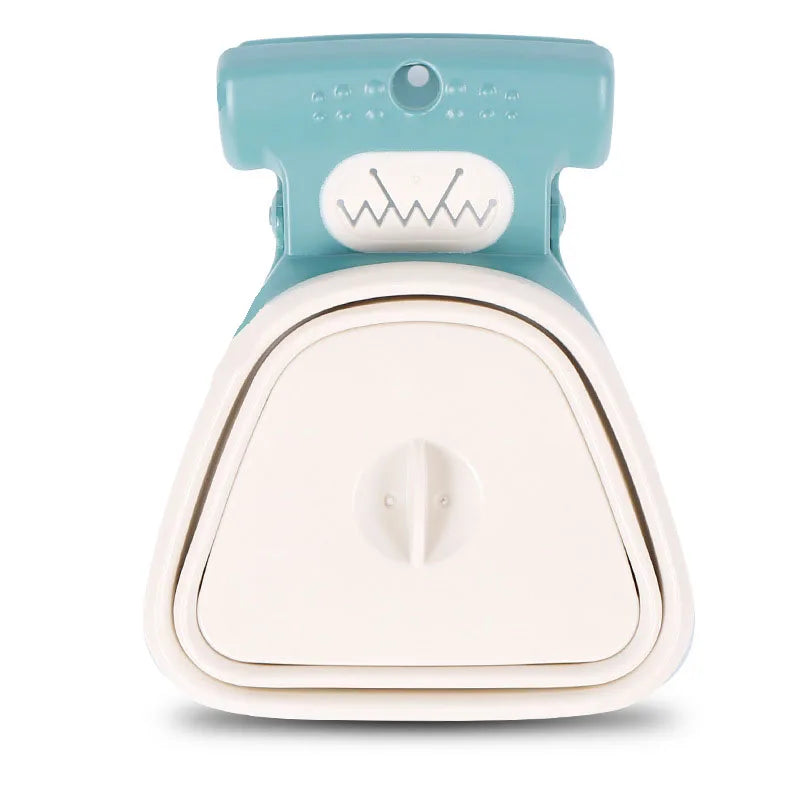 CleanTrail Foldable Pet Poop Scooper – with Bag Holder for Walks