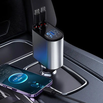 PowerRoad Retractable Car Charging Adapter