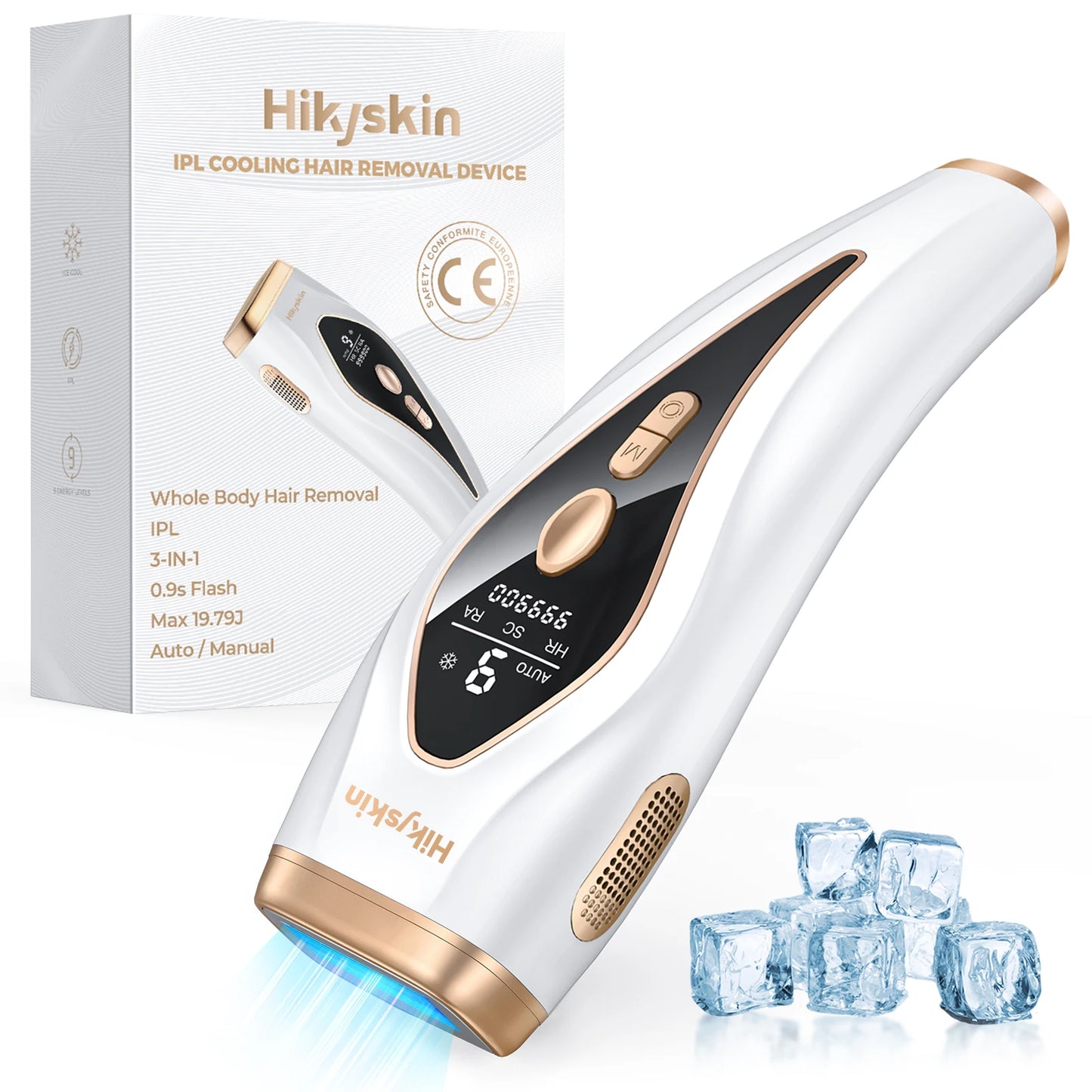 GlowBare Ice-Cool Laser Hair Remover