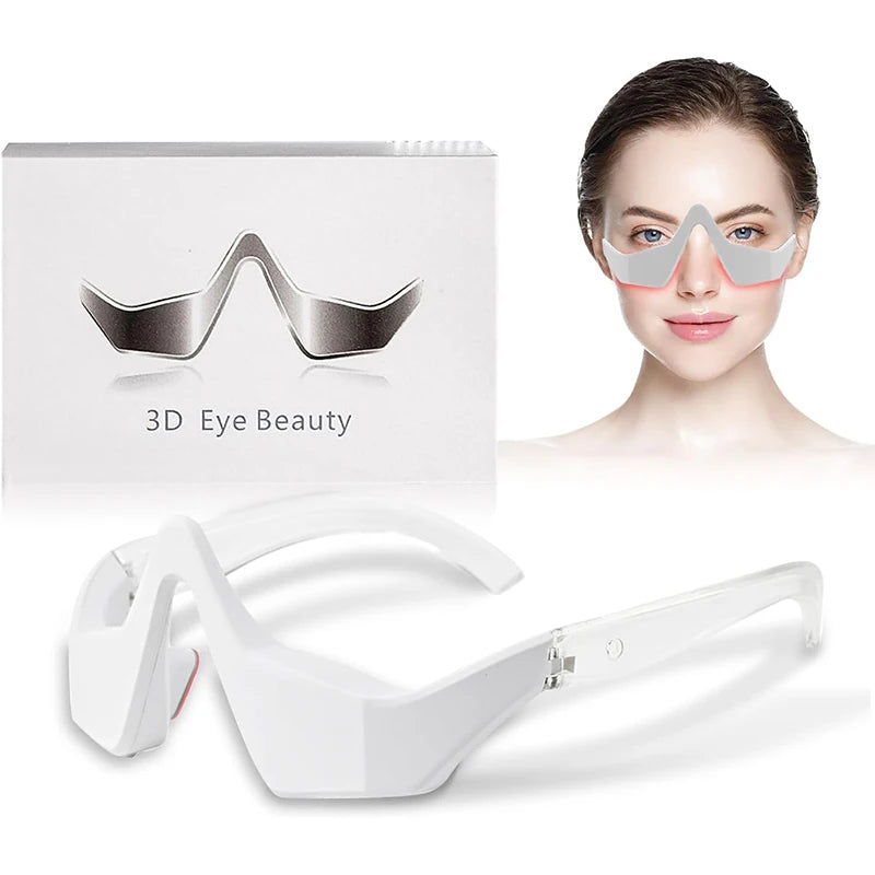 EyeRenew EMS Massager Glasses – Red Light Therapy for Dark Circles & Puffiness