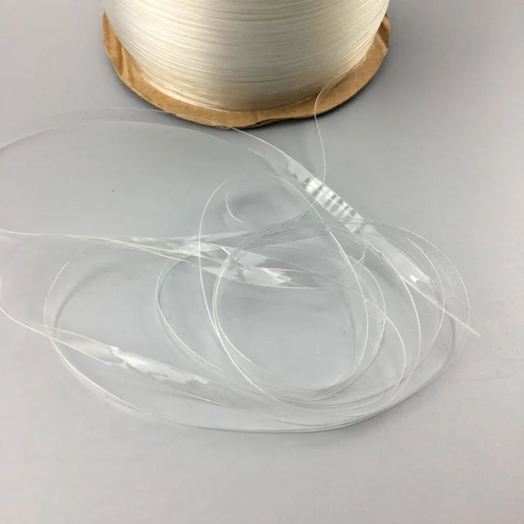 ClearStretch™ Elastic Band – Transparent Strong DIY Sewing Elastic (4–20mm)