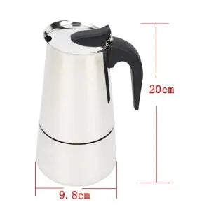 SteamBrew Classic Moka Pot – Multi-Cup Stove Top Coffee Machine