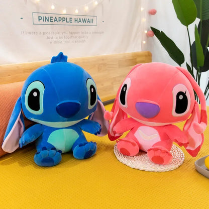 StitchSnuggle™ Giant Plush – Lilo & Stitch Couple Stuffed Toys (20–60cm)
