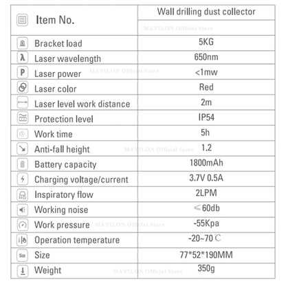 DrillAlign Pro Laser Wall Level Bracket