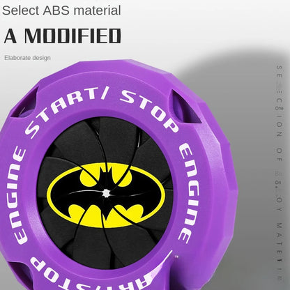 Gotham Gear Engine Button Guard – Batman Car Accessory Sticker